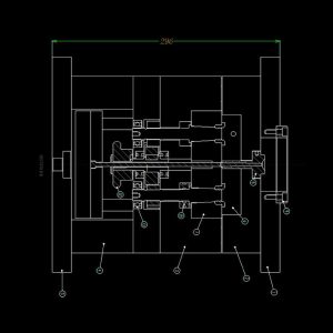 Plastic Mold Maker Design Drawing